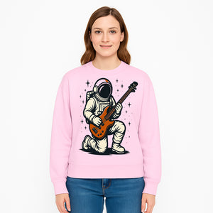 Space Musician T-Shirt Design - Astronaut Playing Guitar Retro Graphic Tee - Sweatshirt 1758273099824.jpg