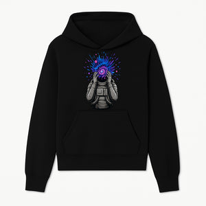Cosmic Explosion Astronaut Art Print | Psychedelic Space Themed Wall Decor | Unique Sci-Fi Illustration - Hoodie 1758273130167.jpg