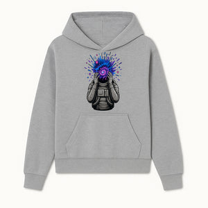 Cosmic Explosion Astronaut Art Print | Psychedelic Space Themed Wall Decor | Unique Sci-Fi Illustration - Hoodie 1758273130629.jpg