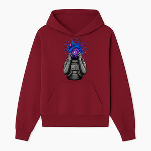 Cosmic Explosion Astronaut Art Print | Psychedelic Space Themed Wall Decor | Unique Sci-Fi Illustration - Hoodie 1758273131051.jpg