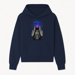 Cosmic Explosion Astronaut Art Print | Psychedelic Space Themed Wall Decor | Unique Sci-Fi Illustration - Hoodie 1758273131194.jpg