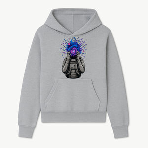Cosmic Explosion Astronaut Art Print | Psychedelic Space Themed Wall Decor | Unique Sci-Fi Illustration - Hoodie 1758273131525.jpg
