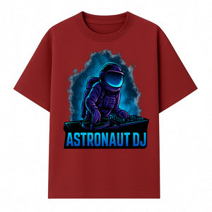 Astronaut DJ Graphic Tee | Space Music Lover T-Shirt | Cool DJ Design | Cosmic Dance Party Apparel | Unisex Casual Wear - T-shirt 1758273132471.jpg