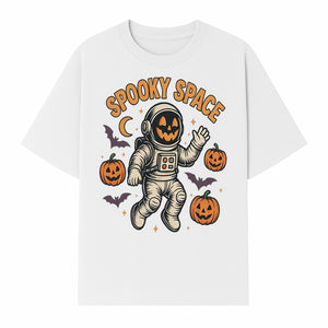 Halloween Astronaut Art Print - Spooky Space Pumpkin & Bat Design for Unique Fall Home Decor - T-shirt 1758273138039.jpg
