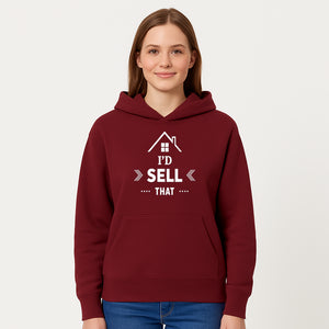 I'd Sell That Home D cor Sign - Unique Wall Art for Real Estate Lovers and Home Enthusiasts - Stylish Home Office Decoration - Hoodie 1758332985879.jpg