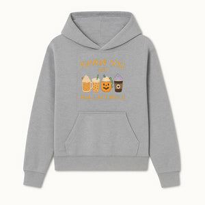 Pumpkin Spice and Real Estate Advice Wall Art | Cozy Fall Decor | Coffee Lovers Gift | Home Office Decoration - Hoodie 1758332987603.jpg