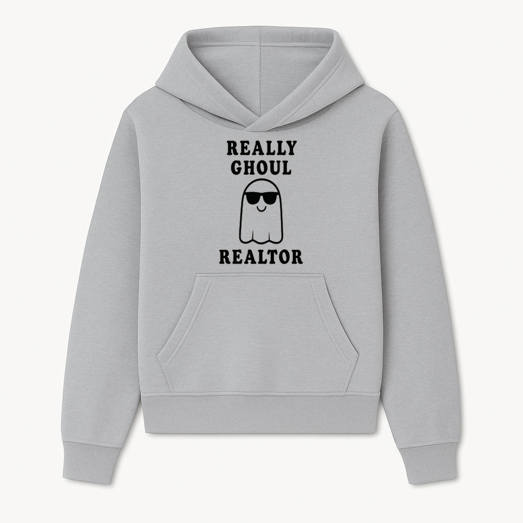 Funny Ghost Realtor Halloween Shirt | Really Ghoul Realtor Tee | Cute Ghost Graphic T-Shirt for Halloween Parties & Events - Hoodie 1758332989930.jpg