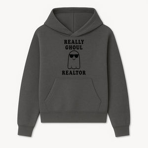 Funny Ghost Realtor Halloween Shirt | Really Ghoul Realtor Tee | Cute Ghost Graphic T-Shirt for Halloween Parties & Events - Hoodie 1758332990196.jpg