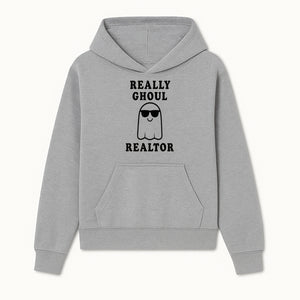 Funny Ghost Realtor Halloween Shirt | Really Ghoul Realtor Tee | Cute Ghost Graphic T-Shirt for Halloween Parties & Events - Hoodie 1758332990540.jpg