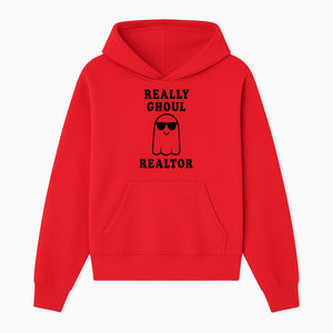 Funny Ghost Realtor Halloween Shirt | Really Ghoul Realtor Tee | Cute Ghost Graphic T-Shirt for Halloween Parties & Events - Hoodie 1758332991268.jpg