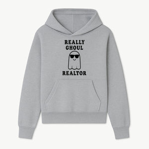 Funny Ghost Realtor Halloween Shirt | Really Ghoul Realtor Tee | Cute Ghost Graphic T-Shirt for Halloween Parties & Events - Hoodie 1758332991405.jpg