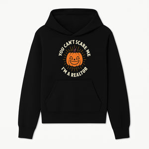 Halloween Realtor T-Shirt - You Can't Scare Me, I'm a Realtor Funny Pumpkin Design for Real Estate Agents, Holiday Apparel - Hoodie 1758332991534.jpg