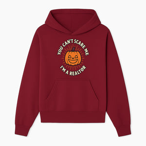 Halloween Realtor T-Shirt - You Can't Scare Me, I'm a Realtor Funny Pumpkin Design for Real Estate Agents, Holiday Apparel - Hoodie 1758332992537.jpg