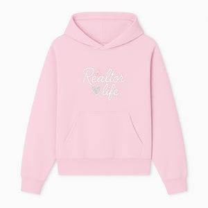 Realtor Life Neon Sign - Modern Home Lover Decor, Real Estate Agent Gift, Inspirational Wall Art for Realtors, Housewarming - Hoodie 1758332992955.jpg