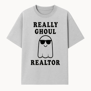 Funny Ghost Realtor Halloween Shirt | Really Ghoul Realtor Tee | Cute Ghost Graphic T-Shirt for Halloween Parties & Events - T-shirt 1758332992996.jpg