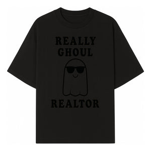 Funny Ghost Realtor Halloween Shirt | Really Ghoul Realtor Tee | Cute Ghost Graphic T-Shirt for Halloween Parties & Events - T-shirt 1758332993132.jpg