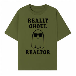 Funny Ghost Realtor Halloween Shirt | Really Ghoul Realtor Tee | Cute Ghost Graphic T-Shirt for Halloween Parties & Events - T-shirt 1758332993422.jpg