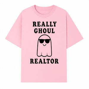 Funny Ghost Realtor Halloween Shirt | Really Ghoul Realtor Tee | Cute Ghost Graphic T-Shirt for Halloween Parties & Events - T-shirt 1758332993881.jpg