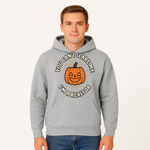 Halloween Realtor T-Shirt - You Can't Scare Me, I'm a Realtor Funny Pumpkin Design for Real Estate Agents, Holiday Apparel - Hoodie 1758332994233.jpg