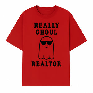 Funny Ghost Realtor Halloween Shirt | Really Ghoul Realtor Tee | Cute Ghost Graphic T-Shirt for Halloween Parties & Events - T-shirt 1758332994327.jpg
