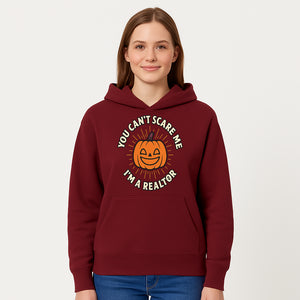 Halloween Realtor T-Shirt - You Can't Scare Me, I'm a Realtor Funny Pumpkin Design for Real Estate Agents, Holiday Apparel - Hoodie 1758332994466.jpg
