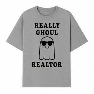 Funny Ghost Realtor Halloween Shirt | Really Ghoul Realtor Tee | Cute Ghost Graphic T-Shirt for Halloween Parties & Events - T-shirt 1758332994491.jpg