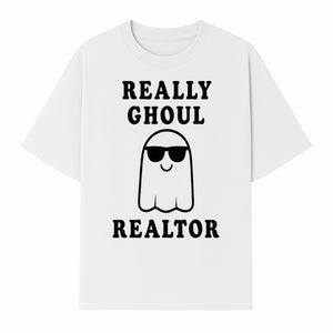 Funny Ghost Realtor Halloween Shirt | Really Ghoul Realtor Tee | Cute Ghost Graphic T-Shirt for Halloween Parties & Events - T-shirt 1758332994674.jpg