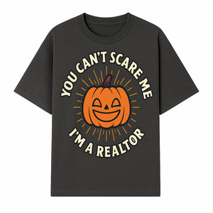 Halloween Realtor T-Shirt - You Can't Scare Me, I'm a Realtor Funny Pumpkin Design for Real Estate Agents, Holiday Apparel - T-shirt 1758332994942.jpg