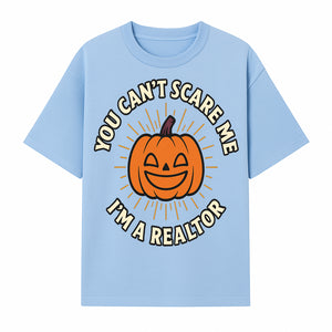 Halloween Realtor T-Shirt - You Can't Scare Me, I'm a Realtor Funny Pumpkin Design for Real Estate Agents, Holiday Apparel - T-shirt 1758332995368.jpg