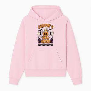 Creepin' It Real Estate Halloween Shirt with Pumpkin, Ghosts, and Bats for Spooky Fun and Real Estate Lovers - Hoodie 1758332995519.jpg