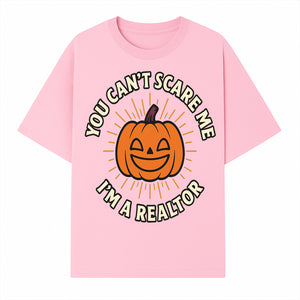Halloween Realtor T-Shirt - You Can't Scare Me, I'm a Realtor Funny Pumpkin Design for Real Estate Agents, Holiday Apparel - T-shirt 1758332995545.jpg
