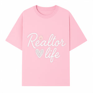 Realtor Life Neon Sign - Modern Home Lover Decor, Real Estate Agent Gift, Inspirational Wall Art for Realtors, Housewarming - T-shirt 1758332995921.jpg