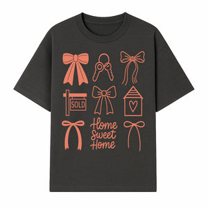 Home Sweet Home D cor Set with Ribbons, Key, and Sold Sign | Perfect for New Home Gift or Real Estate Celebrations - T-shirt 1758332996822.jpg