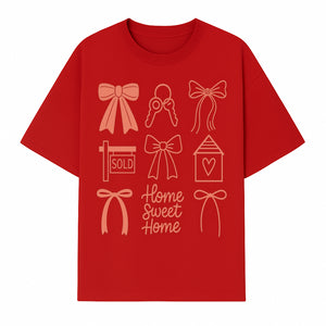 Home Sweet Home D cor Set with Ribbons, Key, and Sold Sign | Perfect for New Home Gift or Real Estate Celebrations - T-shirt 1758332997906.jpg
