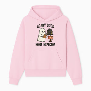 Scary Good Home Inspector Ghost Graphic Tee - Fun Halloween Real Estate Shirt for Inspectors & Home Buyers - Hoodie 1758332997980.jpg
