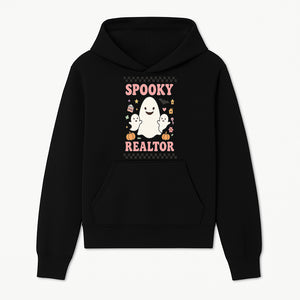 Spooky Realtor Halloween Ghost Decor with Cute Characters, Home Themes, Pumpkin & Bat Designs for Real Estate Lovers - Hoodie 1758332998283.jpg