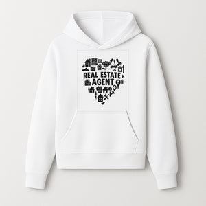 Real Estate Agent Heart Design - Office Decor, Realtor Gifts, Home Buying Icons, Professional Agent Merchandise - Hoodie 1758332998318.jpg