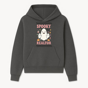 Spooky Realtor Halloween Ghost Decor with Cute Characters, Home Themes, Pumpkin & Bat Designs for Real Estate Lovers - Hoodie 1758332998436.jpg