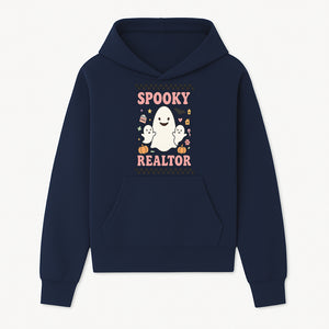 Spooky Realtor Halloween Ghost Decor with Cute Characters, Home Themes, Pumpkin & Bat Designs for Real Estate Lovers - Hoodie 1758332999397.jpg