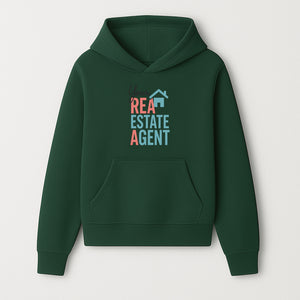 Customizable Real Estate Agent Sign - Personalized Your Realtor Signage with House Icon, Ideal for Marketing your Real Estate Business - Hoodie 1758333000419.jpg