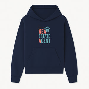 Customizable Real Estate Agent Sign - Personalized Your Realtor Signage with House Icon, Ideal for Marketing your Real Estate Business - Hoodie 1758333001281.jpg