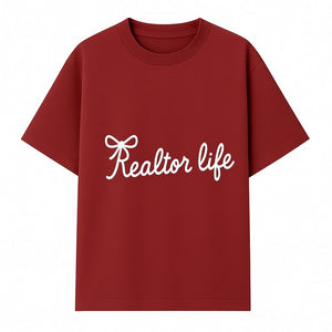 Realtor Life Neon Sign - Stylish Home Office Decor for Real Estate Agents - Modern Wall Art - Realtor Gift Idea - T-shirt 1758333001487.jpg