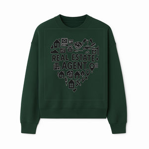 Real Estate Agent Heart Design - Office Decor, Realtor Gifts, Home Buying Icons, Professional Agent Merchandise - Sweatshirt 1758333003389.jpg