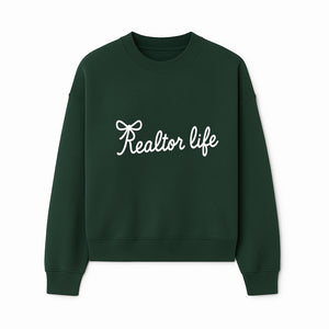 Realtor Life Neon Sign - Stylish Home Office Decor for Real Estate Agents - Modern Wall Art - Realtor Gift Idea - Sweatshirt 1758333003878.jpg
