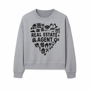 Real Estate Agent Heart Design - Office Decor, Realtor Gifts, Home Buying Icons, Professional Agent Merchandise - Sweatshirt 1758333004357.jpg