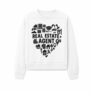 Real Estate Agent Heart Design - Office Decor, Realtor Gifts, Home Buying Icons, Professional Agent Merchandise - Sweatshirt 1758333004490.jpg