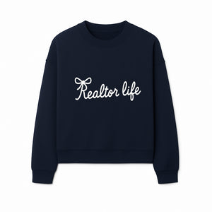 Realtor Life Neon Sign - Stylish Home Office Decor for Real Estate Agents - Modern Wall Art - Realtor Gift Idea - Sweatshirt 1758333004646.jpg