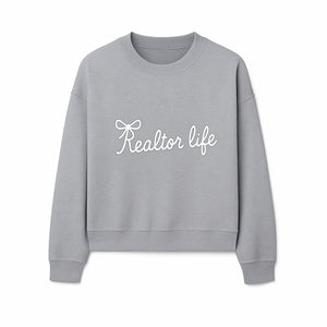 Realtor Life Neon Sign - Stylish Home Office Decor for Real Estate Agents - Modern Wall Art - Realtor Gift Idea - Sweatshirt 1758333004937.jpg