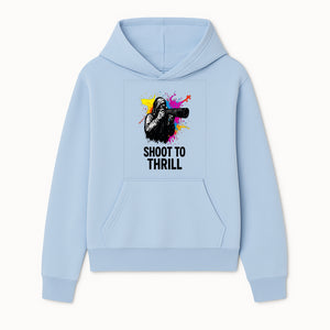 Photographer Graphic Tee - Shoot to Thrill | Colorful Splash Art Shirt for Photography Enthusiasts - Hoodie 1758334989223.jpg