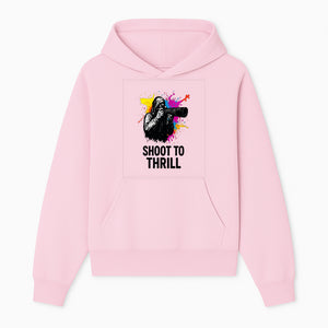 Photographer Graphic Tee - Shoot to Thrill | Colorful Splash Art Shirt for Photography Enthusiasts - Hoodie 1758334989388.jpg